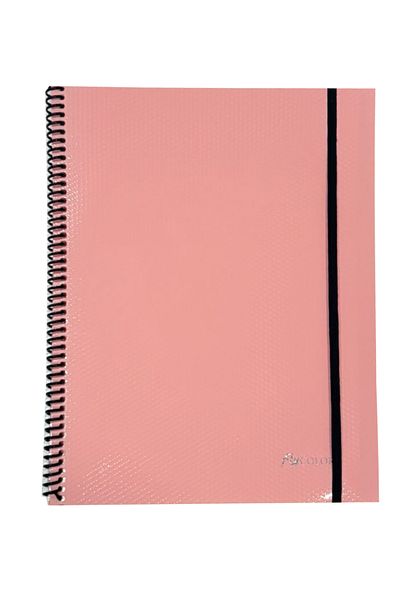 FLY COLOR Spiral Presentation File 40's Dusty Pink