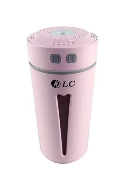DLC Fawahah And Air Humidifier With Night Light Pink/Black