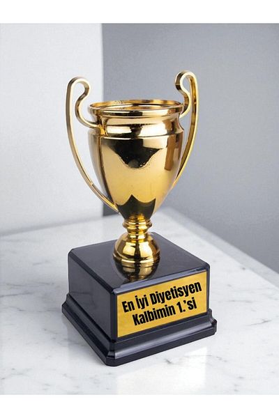 lili hediyelik Dietitian Birthday Gift Reward Championship Trophy Custom Gift - Gifts Birthday Gift