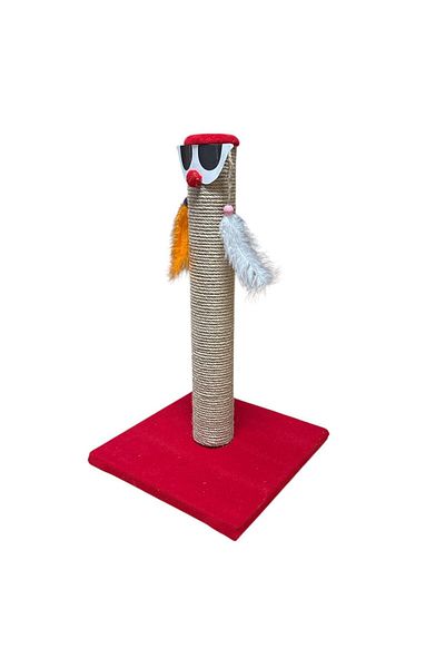 Glipet Clown Cat Scratching Red 45 cm