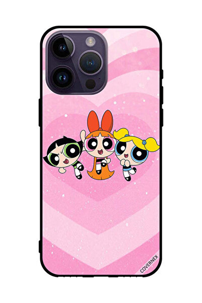 Covernex غطاء حماية لهاتف Apple iPhone 14 Pro Max - رسوم متحركة للفتيات القويات