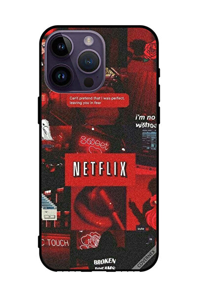Covernex غطاء حماية لهاتف Apple iPhone 14 Pro Max Netflix Tags