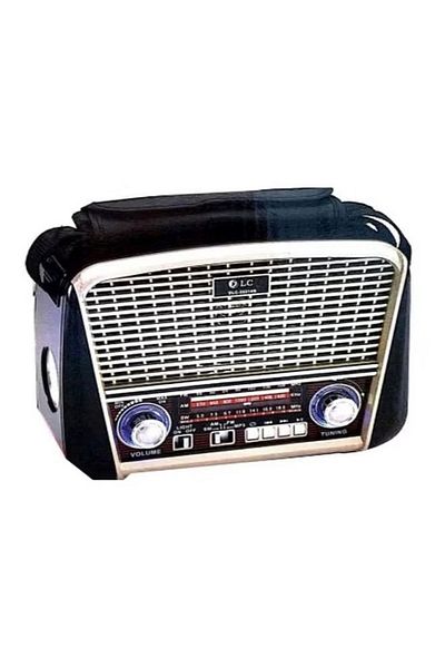 DLC Rechargeable USB And Bluetooth Speaker Blue/Black