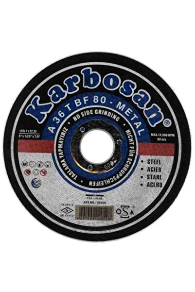 KL HOME Discul de tăiere metal Carbosan 180X3.0X22 mm