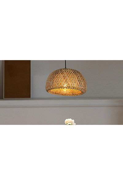 Hummer Hanging Rope Lamp Rustic Single Cane E27*1L