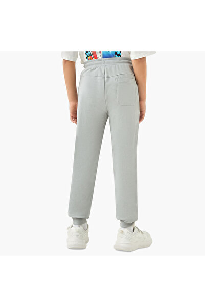 Juniors Solid Joggers with Pockets and Drawstring Closure
