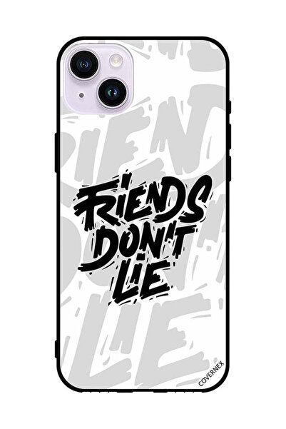 Covernex غطاء حماية لهاتف Apple iPhone 14 - الأصدقاء لا يكذبون