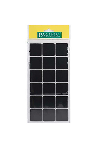 Twin Store باسيفيك 6035 Bl لباد لاصق 35 مم × 35 مم أسود