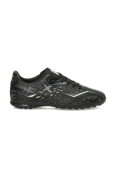 Kinetix Evolutıon Tf 5Fx Black Men's Astroturf Field Shoes-Black-Green