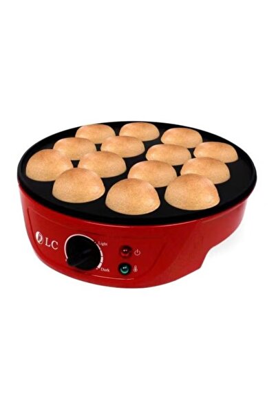 DLC Mini Pancake Maker 1000W 1000.0 W Red/Black