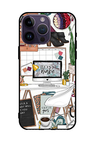 Covernex غطاء حماية لهاتف Apple iPhone 14 Pro Max Boss Babe