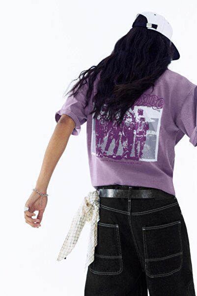 Pull & Bear Rogue Tribe grafik baskılı tişört