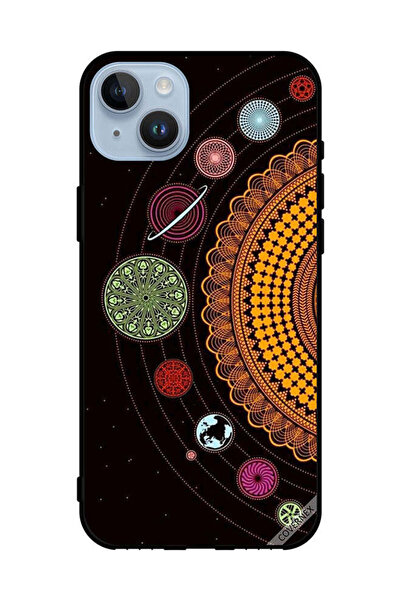 Covernex غطاء حماية لهاتف Apple iPhone 14 Plus بأشكال ماندالا الفضائية