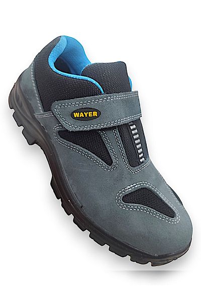Wayer 378 Καπνιστά Velcro Steel Παπούτσια Καθημερινής Εργασίας χωρίς δάκτυλα