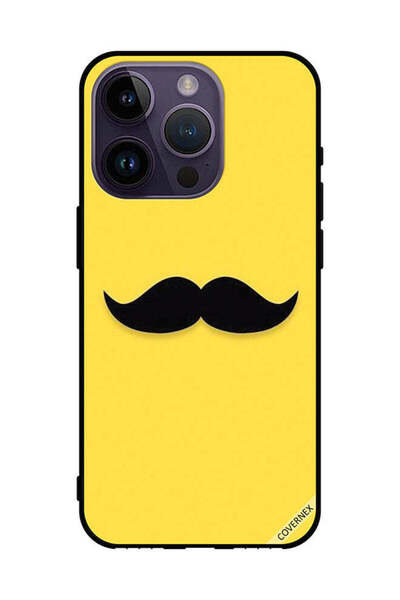 Covernex غطاء حماية لهاتف Apple iPhone 14 Pro Mustache