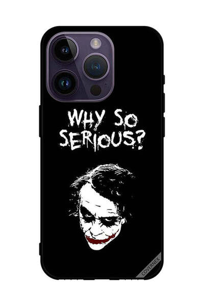 Covernex غطاء حماية لجهاز Apple iPhone 14 Pro لماذا هذا الجدية بالأبيض والأسود