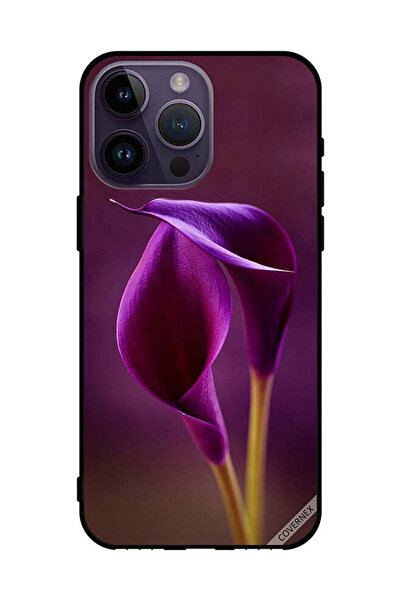 Covernex غطاء حماية لهاتف Apple iPhone 14 Pro Max زهرتان جميلتان