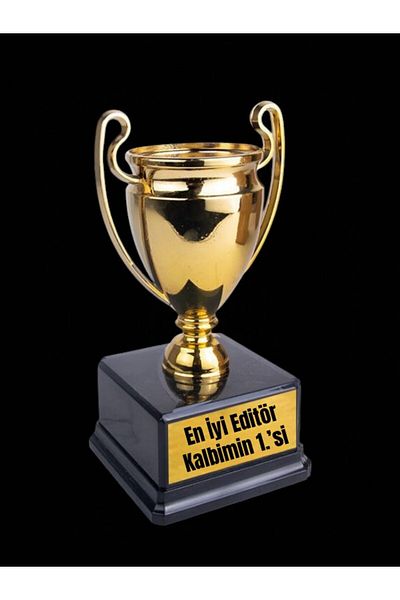 lili hediyelik Birthday Gift for Editor Award Championship Trophy Custom Gift