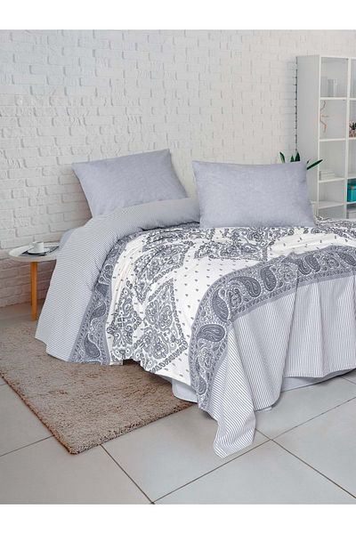 Fixe Fix Printed Single Pique Suit Alope Gray
