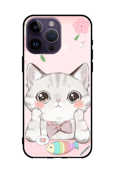 Covernex غطاء حماية لهاتف Apple iPhone 14 Pro Max Cat Fish