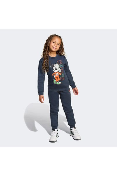 adidas Lk Dy Unisex Navy Blue Tracksuit Set