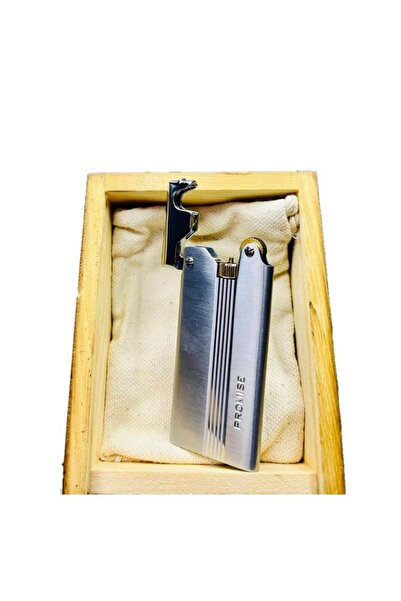 promisse Çelik Depolu Promise Slim Pirinç Çakmak Gümüş