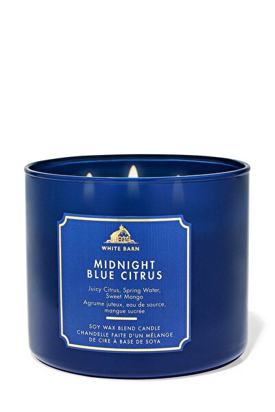 Bath & Body Works Midnight Blue Citrus Büyük Mum 411 g