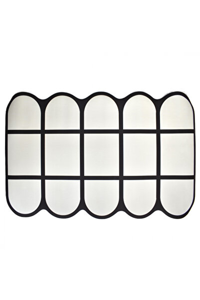 OEM Non-slip Absorbent Mat for Bathroom/Kitchen, Geometric Design