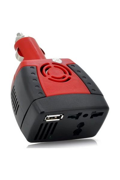 DLC 3-Pin Electric Car Charger Converter Black/Red