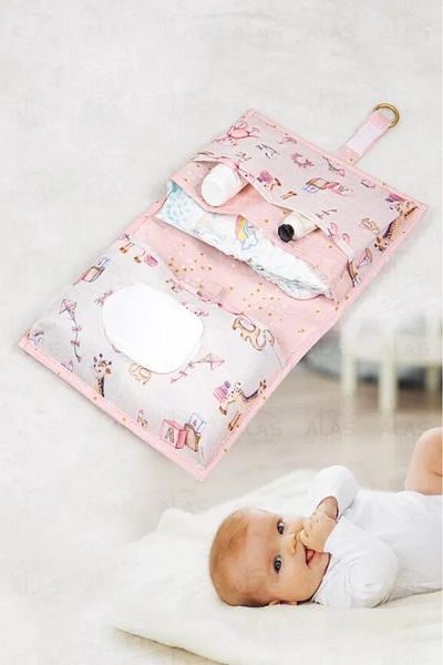 Tex Republic (3 Pcs)Baby Diaper Bag - Baby Diaper Bag 26*22*18 cm