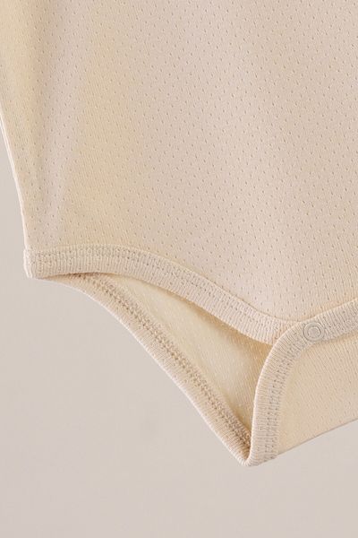 Bondberro Set of 3 Unisex Certified Zero Sleeve Newborn and Baby Bodysuits