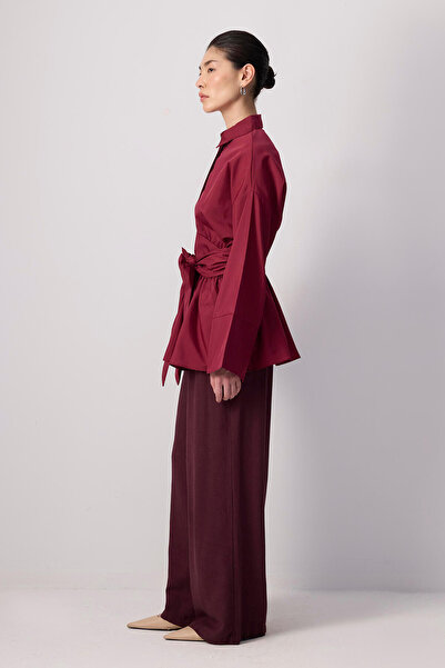 Touché Privé Belt Shirt Collar Tunic