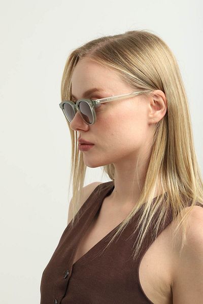 onetwothree One Two Three Polarized Sunglasses Light Green