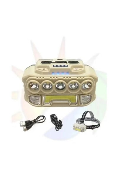 DLC Light Weight LED Head Lamb DC-Rechargeable LED Head Lamp – 8W DC 5V