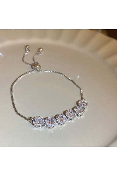 MOONGLOW ACCESSORIES Bratara Silver Glow