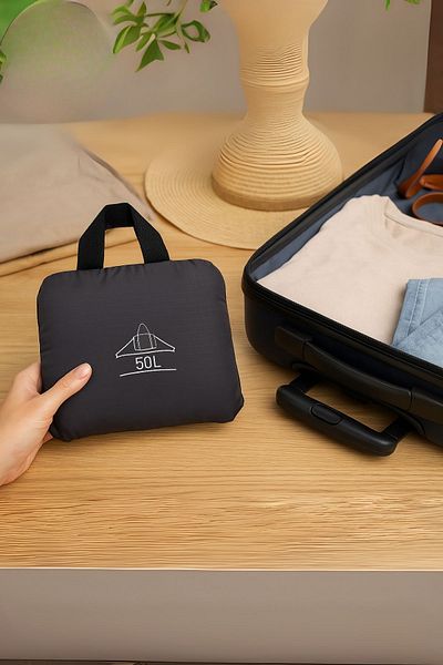 Ecrou Folding Travel Sports Bag Gray
