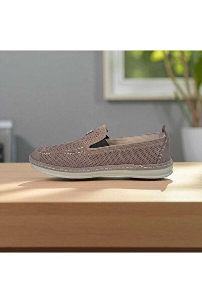 fikret bağcı Men's Genuine Leather Orthopedic Stylish and Comfortable Daily Shoes