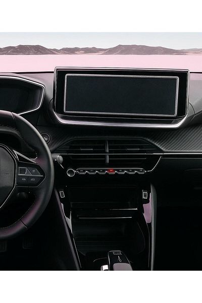 ZDN Case Peugeot 2008 Multimedia Panel Compatible 2025 Model 9H Nano Screen Protector