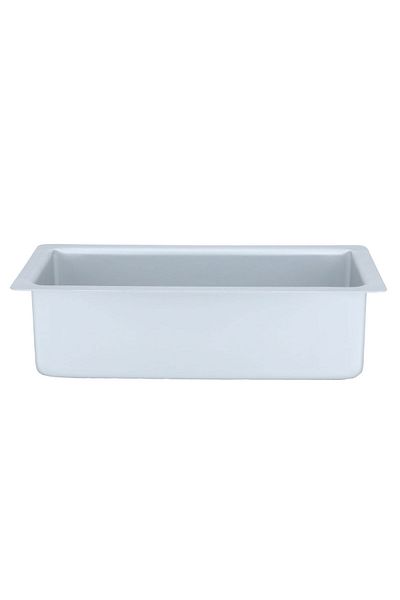 Alsaif Gallery Aluminum Cake Pan Bake Chef, Rectangular, 10×4×3 Inches - Silver
