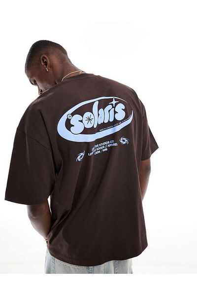 ACTIVE MODA -Men's Cotton Printed What You See in Others Tshirt Oversize Big Size