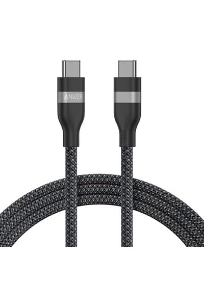 Anker USB-C to USB-C Cable, 240W 6 ft Flexible Multi-Color Braided Cord, Fast Charging Type C Charge