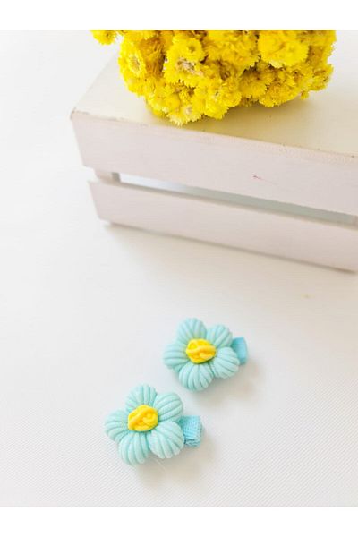 COLORFULLCLİPS Flower Object Clip Buckle – Set of 2 |   Stylish and Colorful Design Suitable for Children
