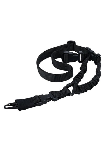 Choice حبل تسخير أسود من قطعة واحدة، حزام كتف قابل للتعديل من النايلون للرياض...