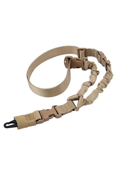 Choice حبل تسخير أحادي النقطة من قطعة واحدة من الكاكي، وحزام كتف قابل للتعديل...