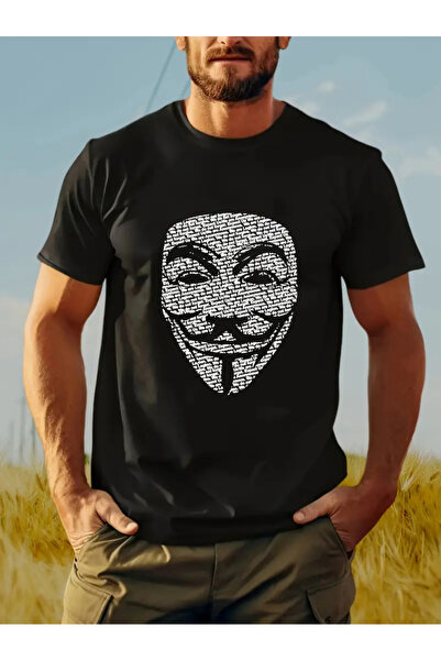 CLASİVA Unisex We Do Not Forgive Printed Oversize Crew Neck T-Shirt