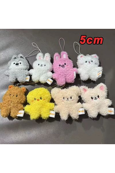 Choice skzoo 161-168 New Style Skzoo Keychain Plush Korean Ide Pendant Toy Keychain Fan Collection Giftsol