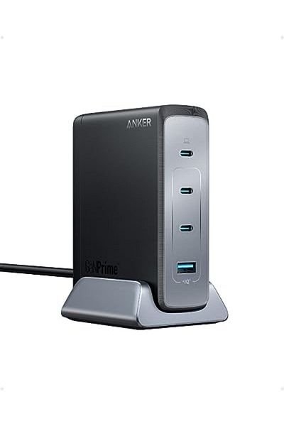 Anker 240W USB C Plug, Prime GaN Charger, 4-Port Fast Compact GaN Charger