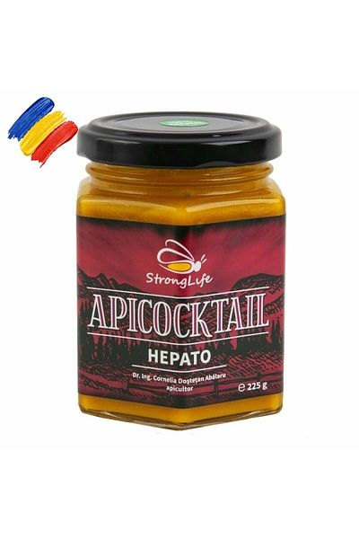 ApiCocktail ® Hepato - 225g cocktail apicol pentru protectia si regenerarea celulelor hepatice