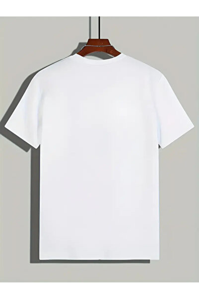 CLASİVA Unisex Captain Caveman Printed Oversize Crew Neck T-Shirt