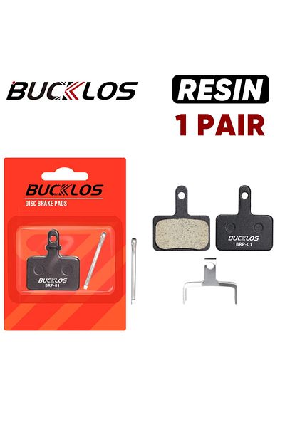 BUCKLOS Resin 1Pair BUCKLOS Resin Brake Pads 1/2/4/6/8/10PC Bike Hydraulic Disc Pads For SHIMANO MT200 B01S